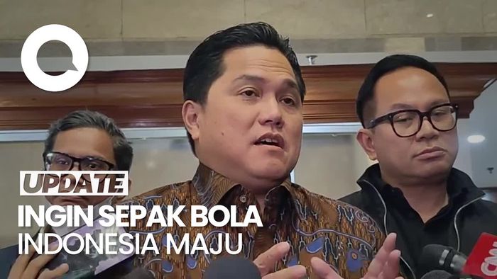 Erick Thohir Tak Ingin Pencalonan Ketum PSSI Disangkutkan ke Politik