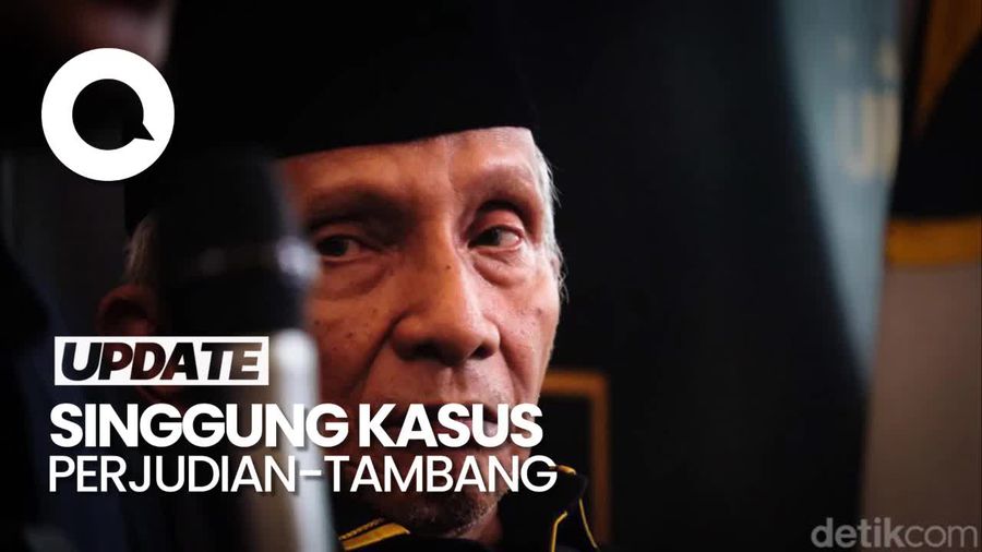 Amien Rais Minta Jokowi Copot Rekan Kaisar Sambo di Kepolisian