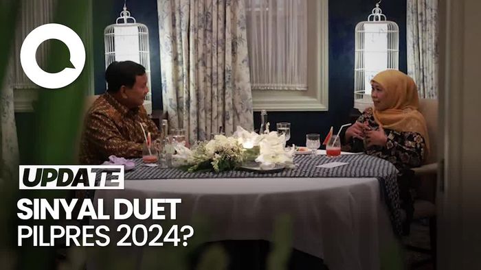 Untuk Kedua Kalinya Prabowo Temui Khofifah