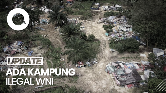 Penampakan Kampung Ilegal WNI di Pelosok Hutan Malaysia