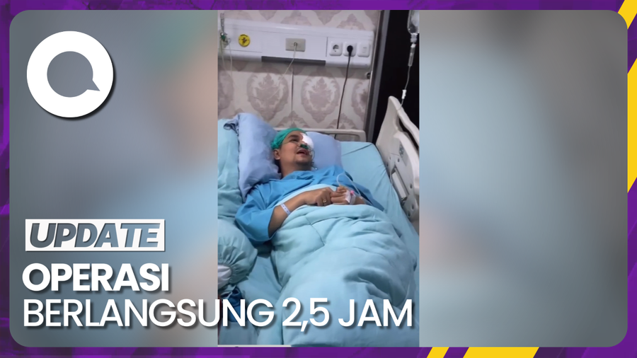 Penglihatan Indra Bekti Mulai Jelas Usai Operasi Mata Kiri