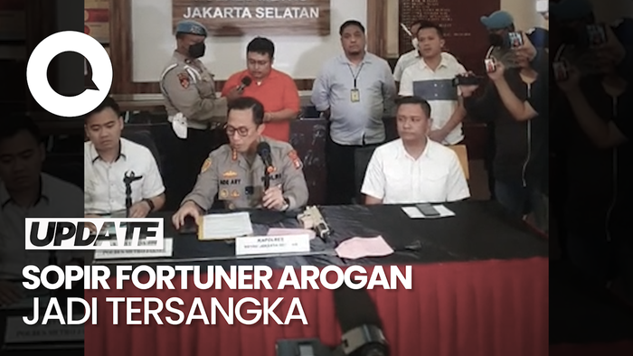Permintaan Maaf Sopir Fortuner Tersangka Perusakan Brio di Senopati