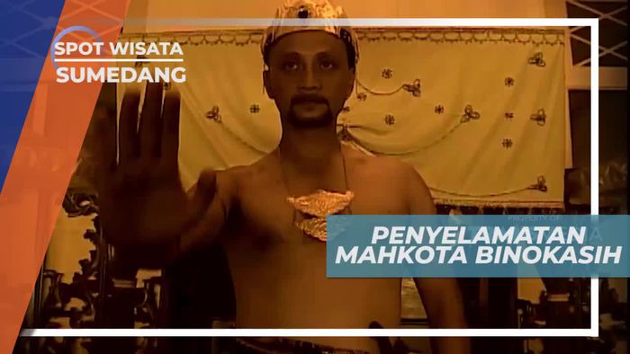 Mahkota Binokasih, Pemberian Prabu Suryakencana Untuk Raja Sumedang