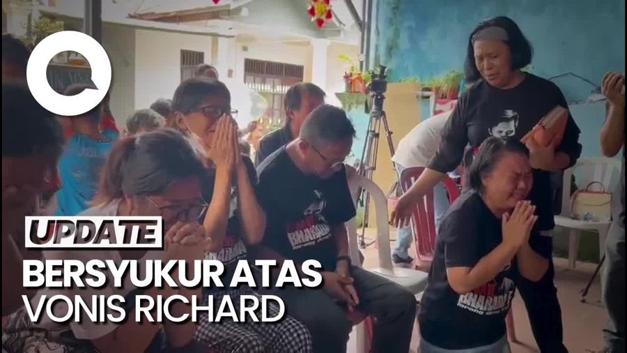 Keluarga di Manado Tersungkur Haru Usai Dengar Vonis  Eliezer 