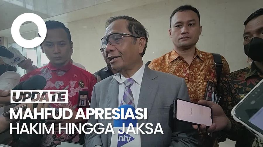 Mahfud soal Vonis Eliezer: Hakim Objektif, Lepas dari Tekanan Publik
