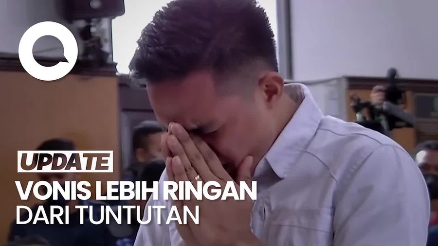 Ekspresi Haru Eliezer Mendengar Vonis Hakim