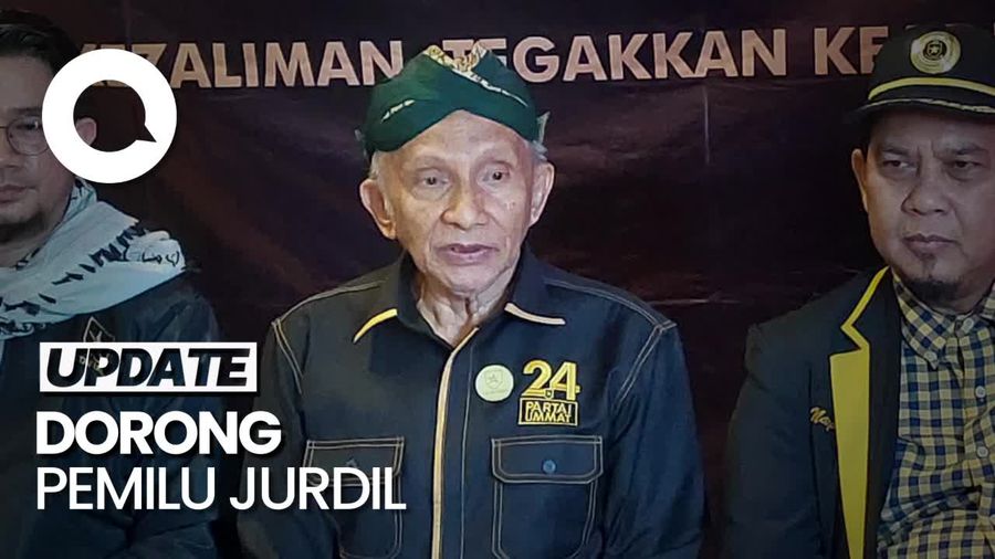 Amien Rais Usul Parpol Kirim Perwakilan untuk Ikut Hitung Suara di KPU