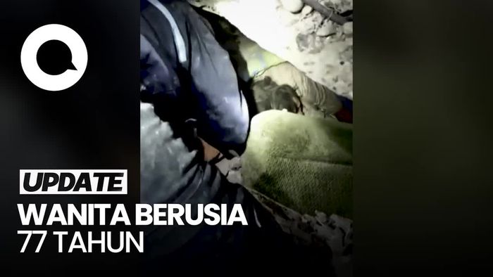 212 Jam Tertimbun Puing, Nenek di Turki Ditemukan Selamat