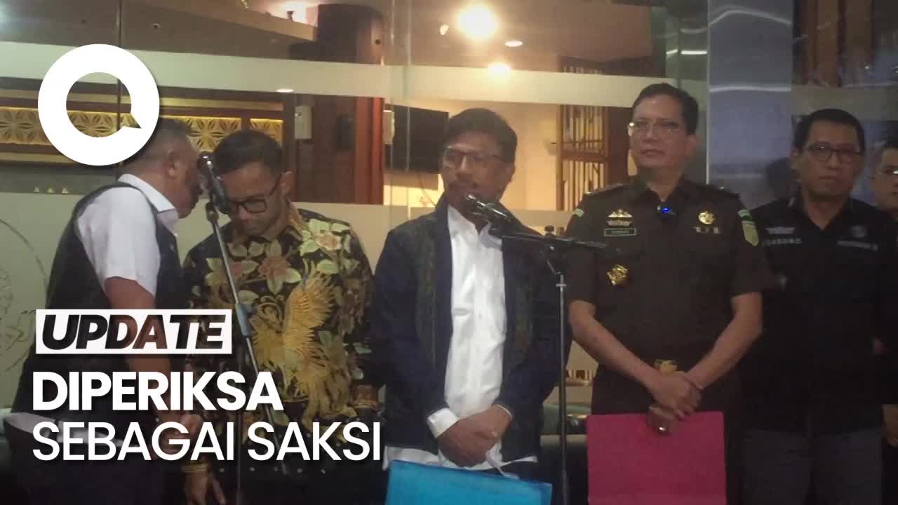 Seputar Pemeriksaan Menkominfo Johnny G Plate Di Kasus BTS 4G