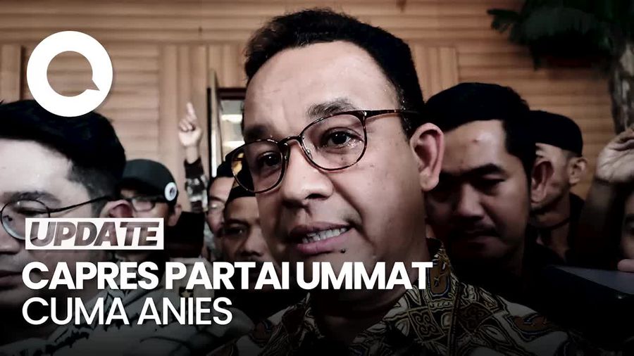 Partai Ummat Deklarasikan Dukungan untuk Anies Sebagai Capres