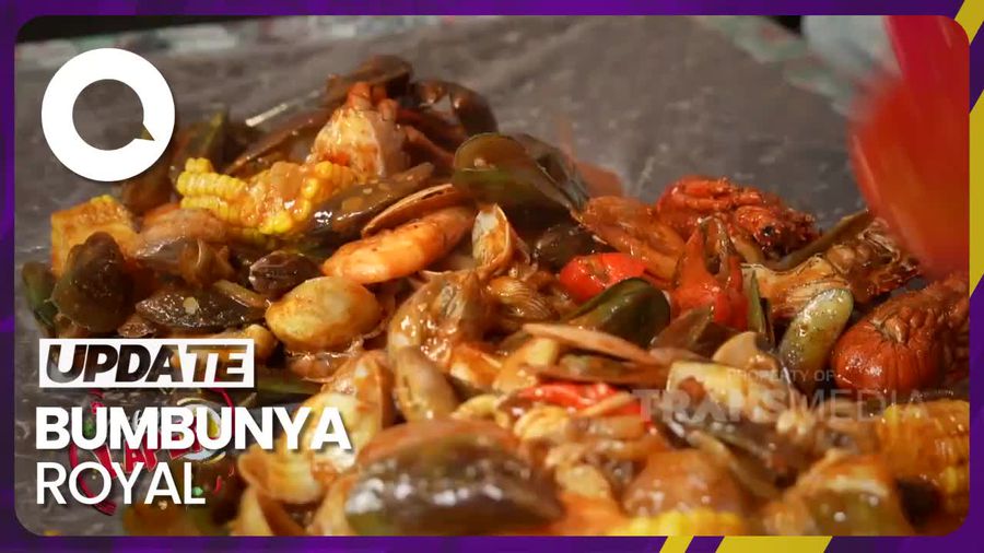 Bikin Laper: Nyobain Mix Seafood Saus Padang