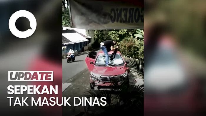 Polisi Perusak Mobilnya di Kendal Positif Narkoba
