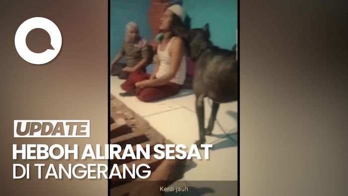Heboh Aliran Sesat di Tangerang: Dijilat Anjing dan Baca Lafaz Istigfar Dibalik