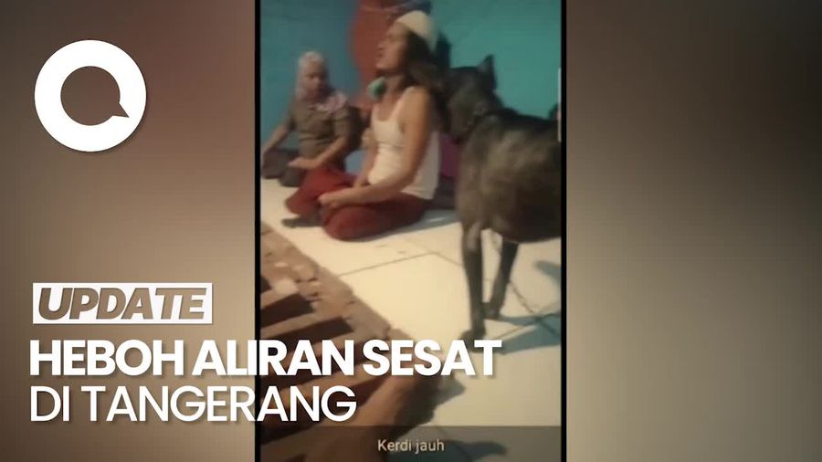 Heboh Aliran Sesat di Tangerang: Dijilat Anjing dan Baca Lafaz Istigfar Dibalik