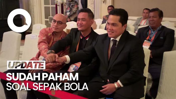 Prediksi Football Institute Soal Erick Thohir Jadi Ketua PSSI Jadi Kenyataan
