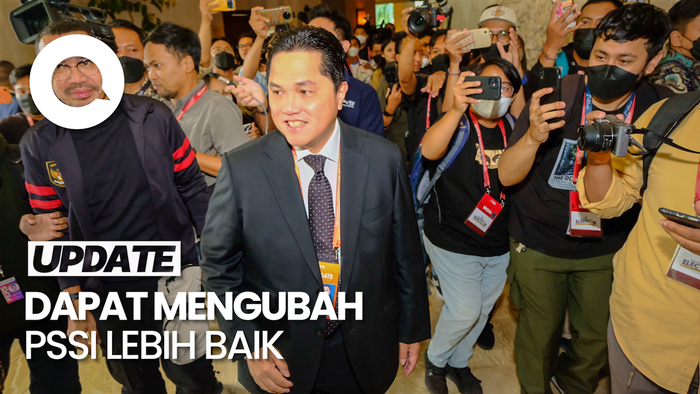 Ucapan Selamat Netizen untuk Kemenangan Erick Thohir Jadi Ketua PSSI