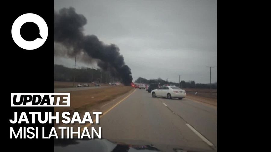 Helikopter Black Hawk Jatuh di Jalanan Alabama AS, Seluruh Kru Tewas