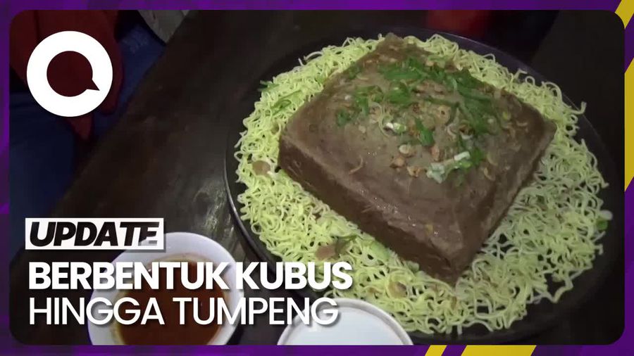 Menyantap Bakso Berbentuk Unik di Gowa