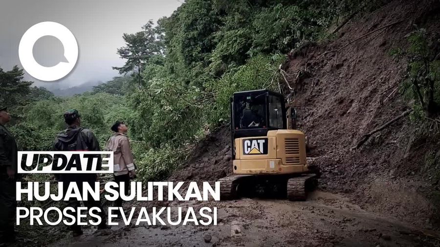 Longsor Masih Putus Akses Menuju Kawasan Geopark Ciletuh!