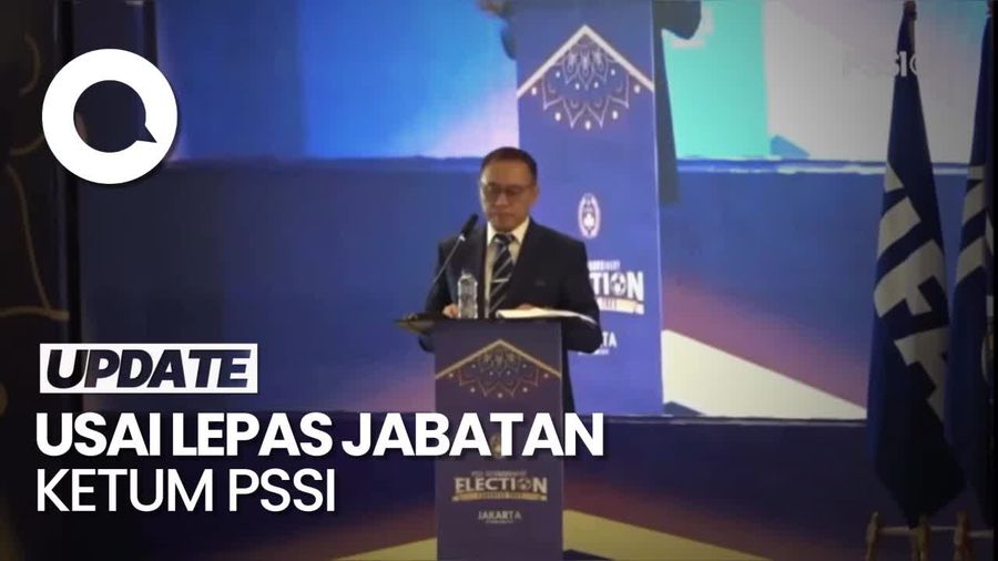 Iwan Bule Lepas Jabatan Ketua PSSI: Maaf Jika Banyak Kekurangan