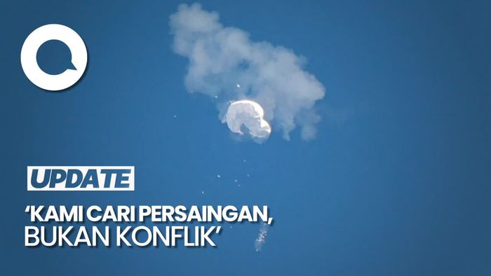 Biden soal Balon Mata-mata China: Kami Tak Cari Perang Dingin