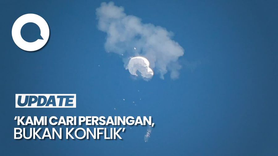Biden soal Balon Mata-mata China: Kami Tak Cari Perang Dingin