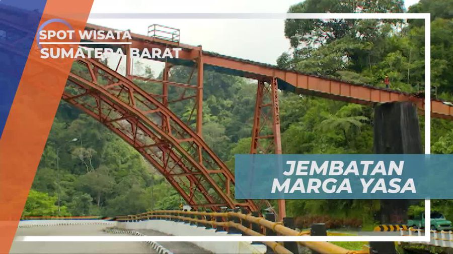 Berkunjung ke Jembatan Marga Yasa, Sumatera Barat