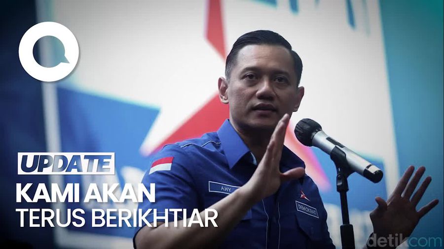 Respons AHY Namanya Disebut Jokowi Saat Bahas Capres-Cawapres