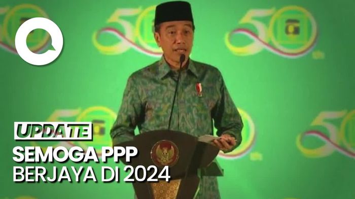 PPP Targetkan 39 Kursi di DPR 2024, Jokowi: Bukan Barang yang Sulit