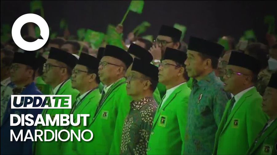 Jokowi, AHY, Prabowo hingga Sandi Hadiri Harlah ke-50 PPP