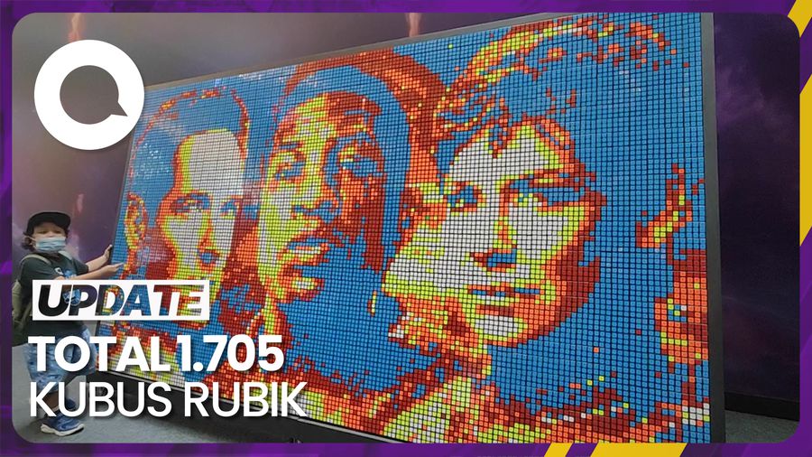Bikin Kubus Rubik Karakter Ant-Man, Denny Darko Sabet Rekor MURI
