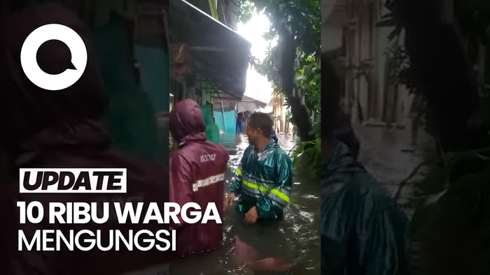 Diguyur Hujan Deras, 15 Kelurahan di Solo Terendam Banjir