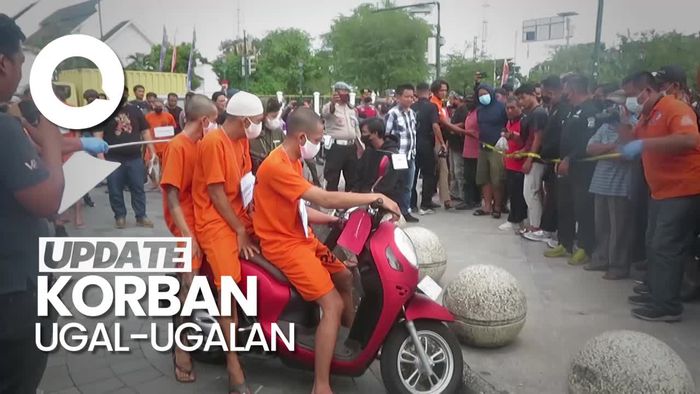 Rekonstruksi Pembacokan Titik Nol Jogja, 15 Adegan Diperagaka
