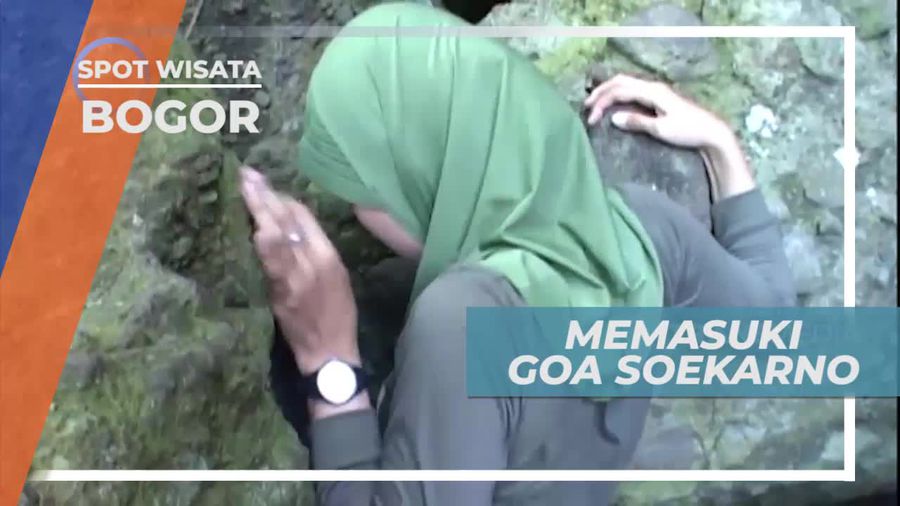 Gunung Munara Bogor, Memasuki Goa Soekarno