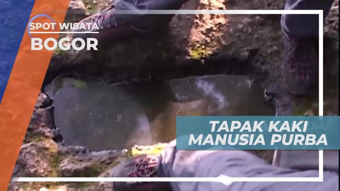 Tapak Kaki Manusia Purba di Gunung Munara Bogor