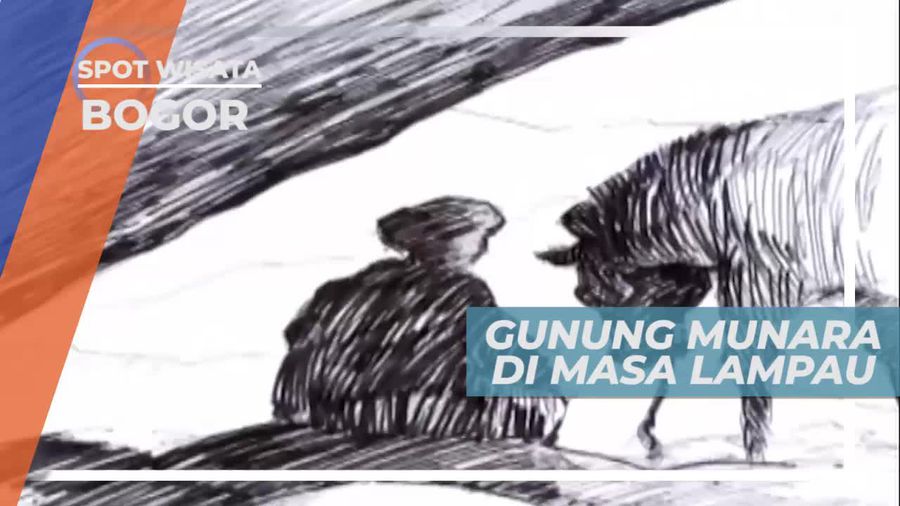 Gunung Munara Bogor, Jalur Perlintasan Orang Dari Timur Jawa Barat Menuju Banten
