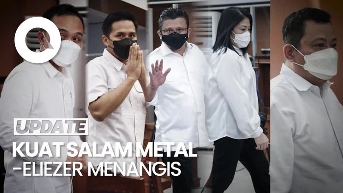 Melihat Lagi Ragam Ekspresi Sambo Cs saat Divonis Hakim