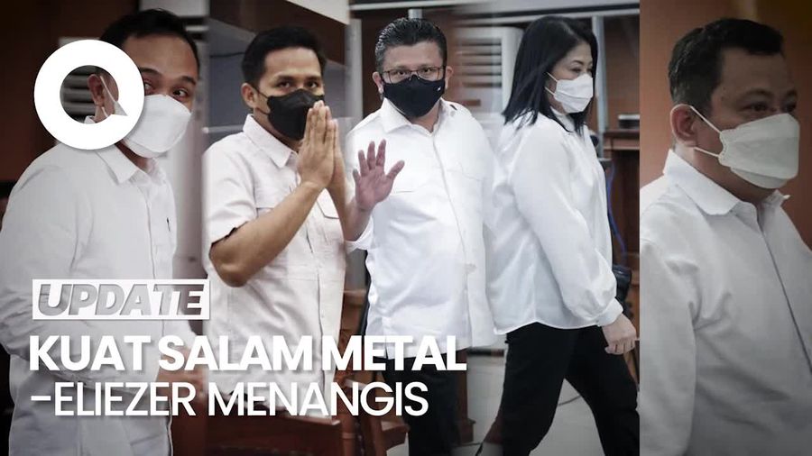 Melihat Lagi Ragam Ekspresi Sambo Cs saat Divonis Hakim