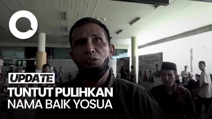 Keluarga Tuntut Nama Baik Yosua Dipulihkan dan Pangkat Naik