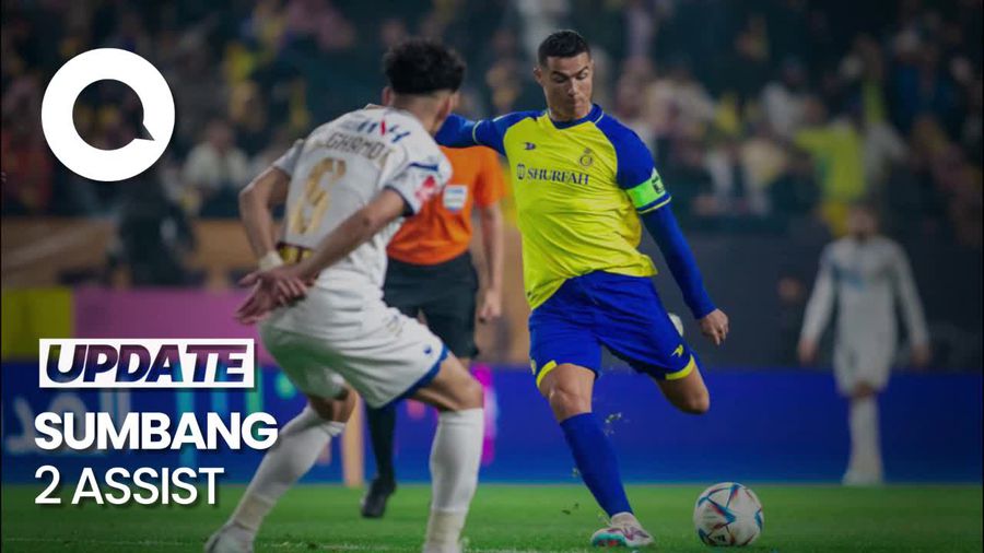 Melihat Umpan-umpan Cantik Ronaldo yang Buat Al Nassr Tekuk Al Taawon