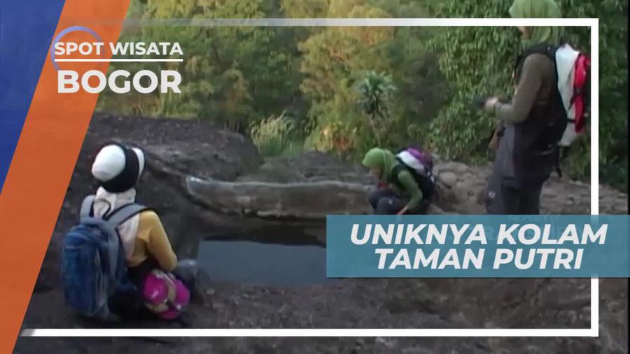 Gunung Munara Bogor, Kolam Taman Putri Dengan Kedalaman 20 cm