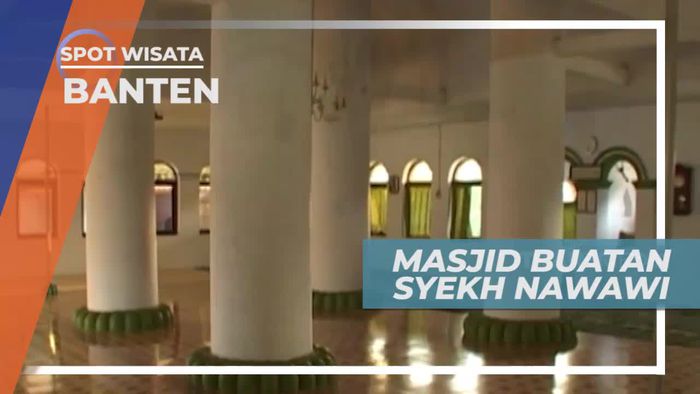 Melihat Masjid yang Dibangun Syekh Nawawi Pada Tahun 1940, Banten
