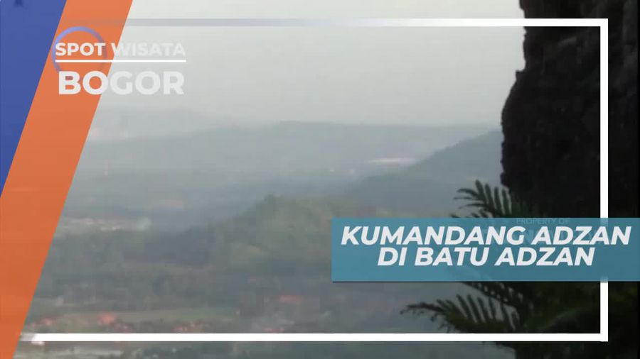 Panorama Indah Dari Batu Adzan Gunung Munara Bogor