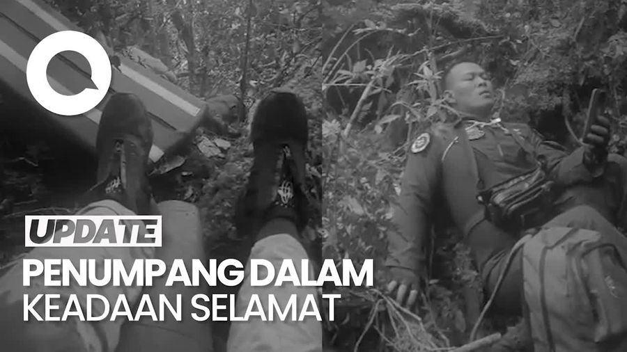 Kondisi Usai Helikopter Kapolda Jambi Mendarat Darurat