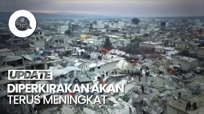 Korban Jiwa Gempa Turki-Suriah Bertambah, Kini Lebih dari 46 Ribu