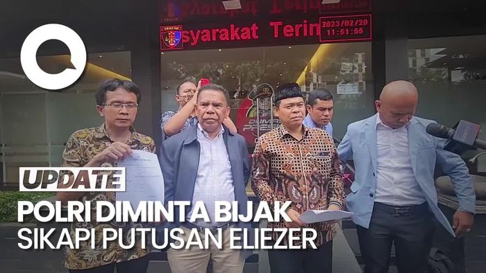 Tampak Cabut Laporan Etik di Propam, Harap Eliezer Bertugas di Polri Lagi