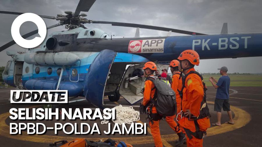 Beda Info soal Heli Kapolda Jambi: Jatuh atau Mendarat Darurat?