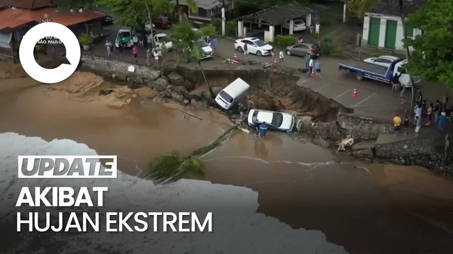 Banjir dan Longsor Melanda Brasil, 19 Orang Dilaporkan Tewas