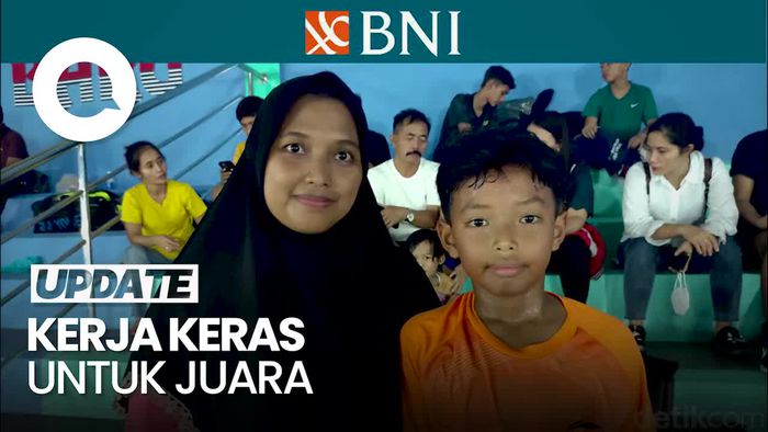 Asa Benzema Raih Trofi di BNI Sirnas B 2023 Batam