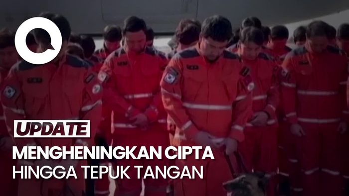 Momen Tim Penyelamat Internasional Korban Gempa Dipulangkan dari Turki